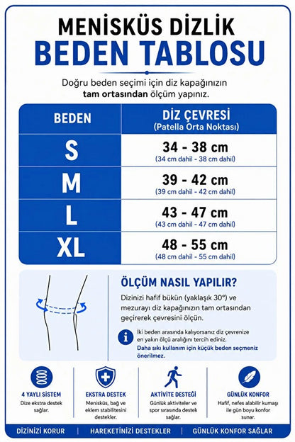 WI-MI.CO X-Strap Ayarlanabilir Diz Desteği