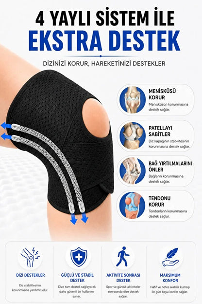 WI-MI.CO X-Strap Ayarlanabilir Diz Desteği