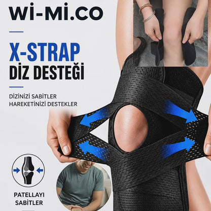 WI-MI.CO X-Strap Ayarlanabilir Diz Desteği
